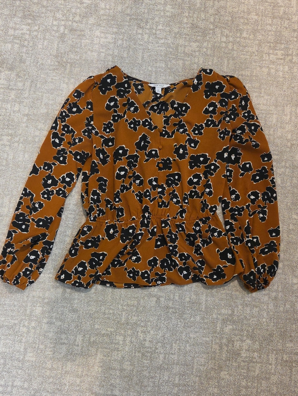 Nine West Peplum Blouse